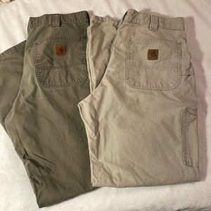 Men’s Carhartt Dungaree Pant Bundle - size 34x32